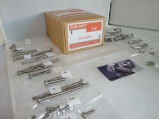 Stainless steel bolts kit Zundapp 510